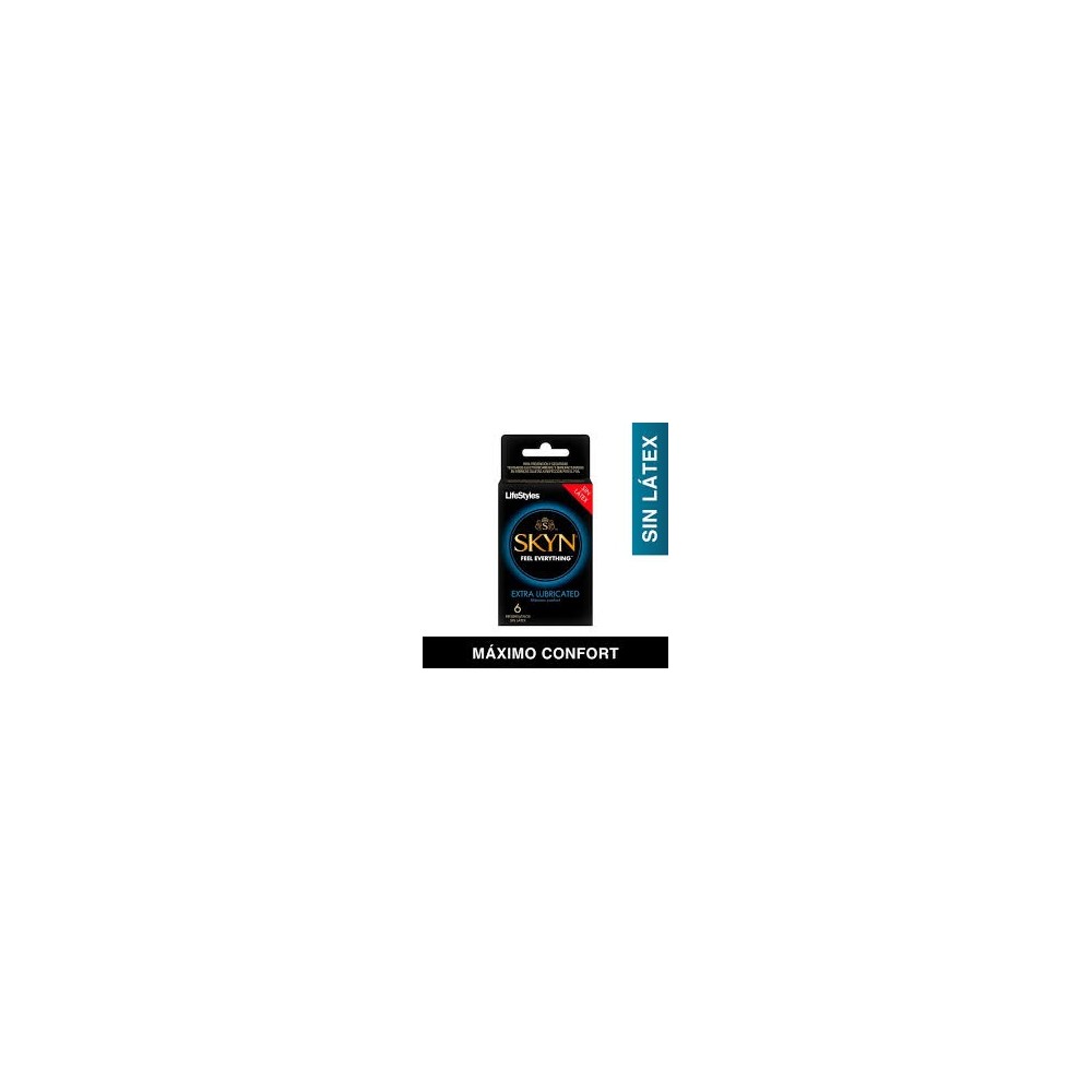 PRESERV LIFESTYLES SKYN EXTRA LUBRICATED X 6 (DM)