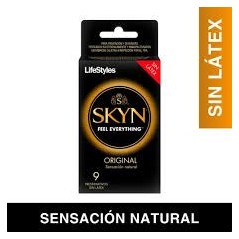 PRESERV LIFESTYLES SKYN X 9 (DM)