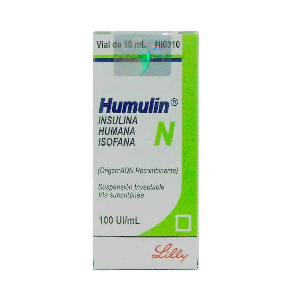 HUMULIN N AMP 100 UI X 10 ML