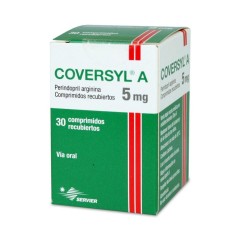 Coversyl A Perindropil Arginina 5mg 30 Comprimidos Recubiertos