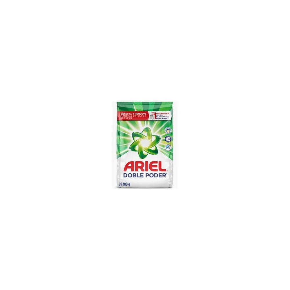 ARIEL DETERGENTE REGULAR EN POLVO X 400 GR