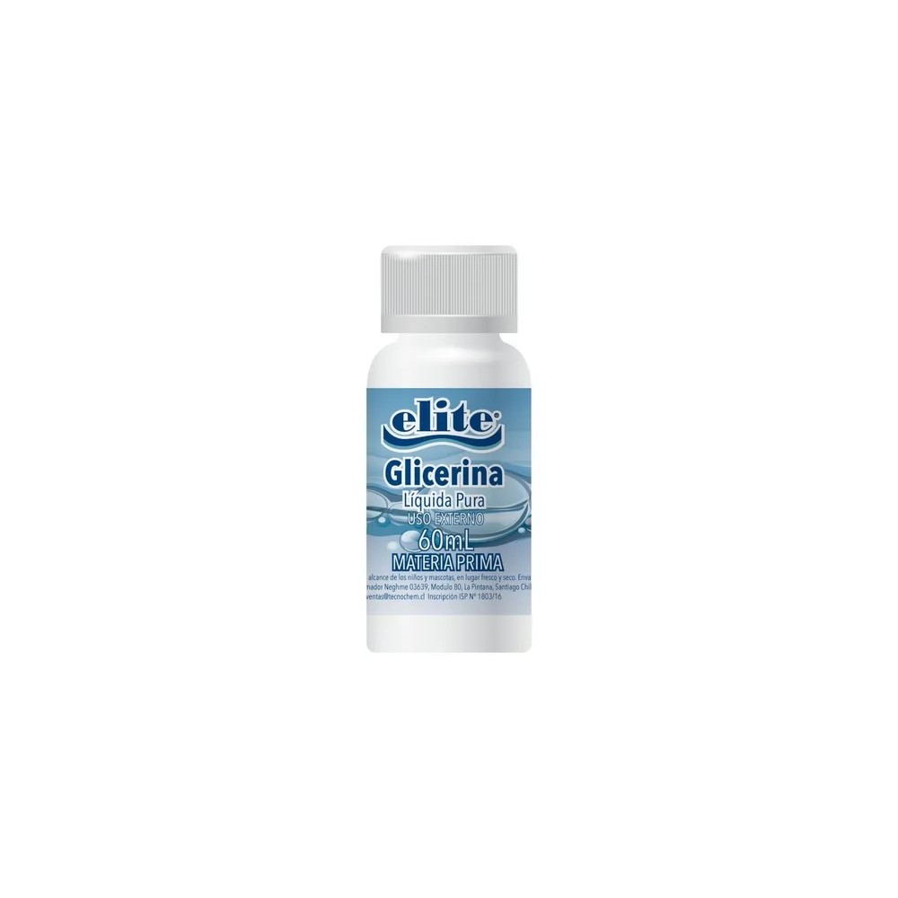 GLICERINA LIQUIDA X 60 ML ELITE