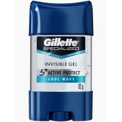GILLETTE DEO GEL CLEAR ANTIBACTERIAL X 82 GR
