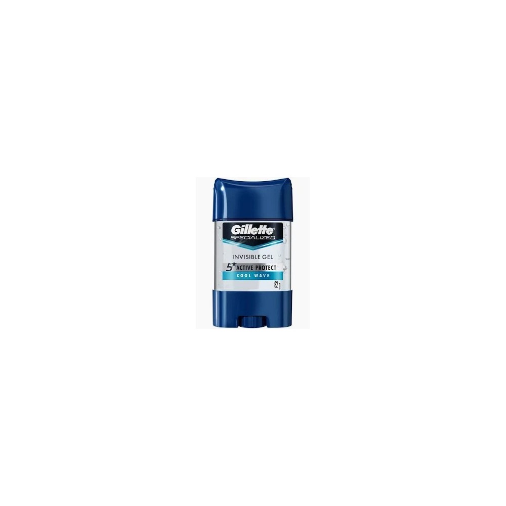 GILLETTE DEO GEL CLEAR ANTIBACTERIAL X 82 GR