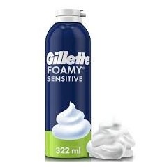 GILLETTE ESPUMA AFEITAR FOAMY MENTOL X 312 ML