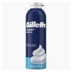 GILLETTE ESPUMA AFEITAR FOAMY PIEL SENSIBLE X 322 ML