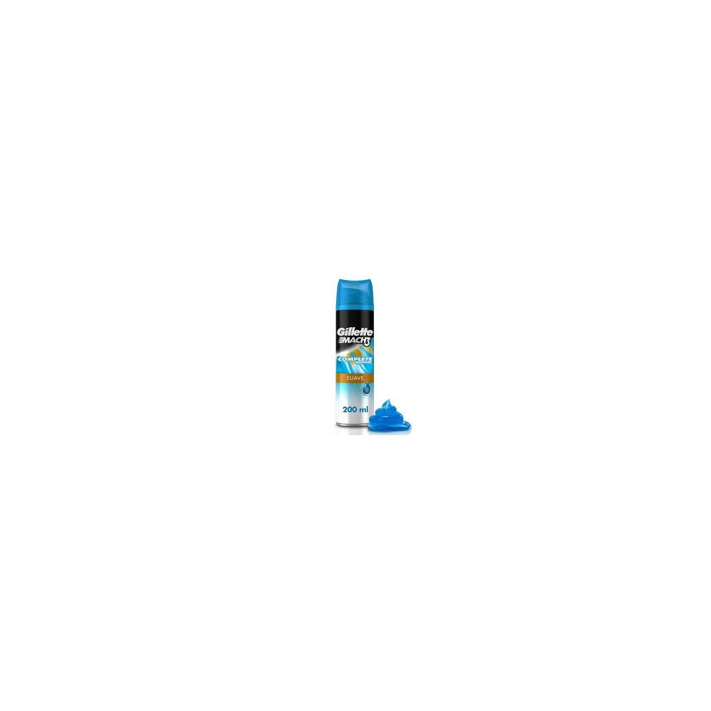 GILLETTE GEL DE AFEITAR SUAVE X 200 ML
