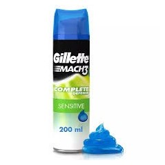 GILLETTE MACH3 GEL AFEITAR SENSITIVE X 200 GR
