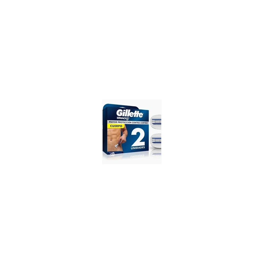 GILLETTE MACH3 REPUESTO CUERPO/CORPO X 2 UND