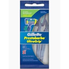 GILLETTE PRESTOB ULTRAGRIP 2H X 3