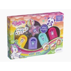 GELATTI 4 PINTA PELO + ACC DE PELO + GEMAS UNICORNIO