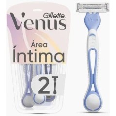 GILLETTE VENUS INTIMA MAQUINA DE AFEITAR X 2 UND