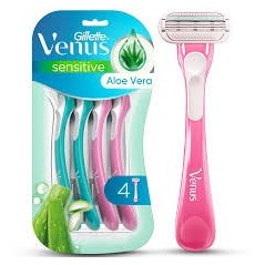 GILLETTE VENUS MAQUINA SIMPLY 3 SENSITIVE X 4 UND