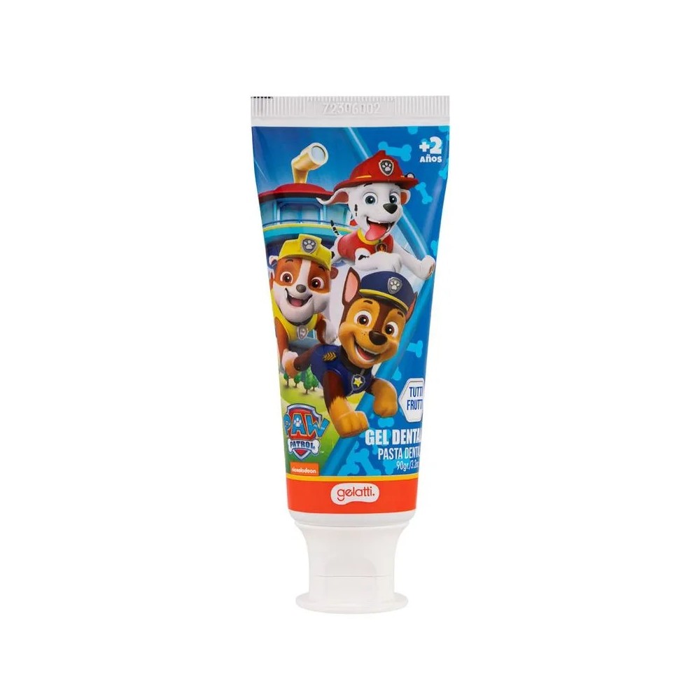 GELATTI CREMA DENTAL KIDS PAW PATROL/HOTWHEELS X 90 GR