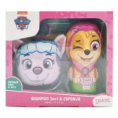 GELATTI SHAMPOO SKYE + ESPONJA EVEREST SHOOBIES