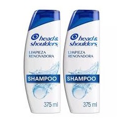 HEAD SHOULDERS SHA LIMP RENOVA 375 ML X 2 PACK