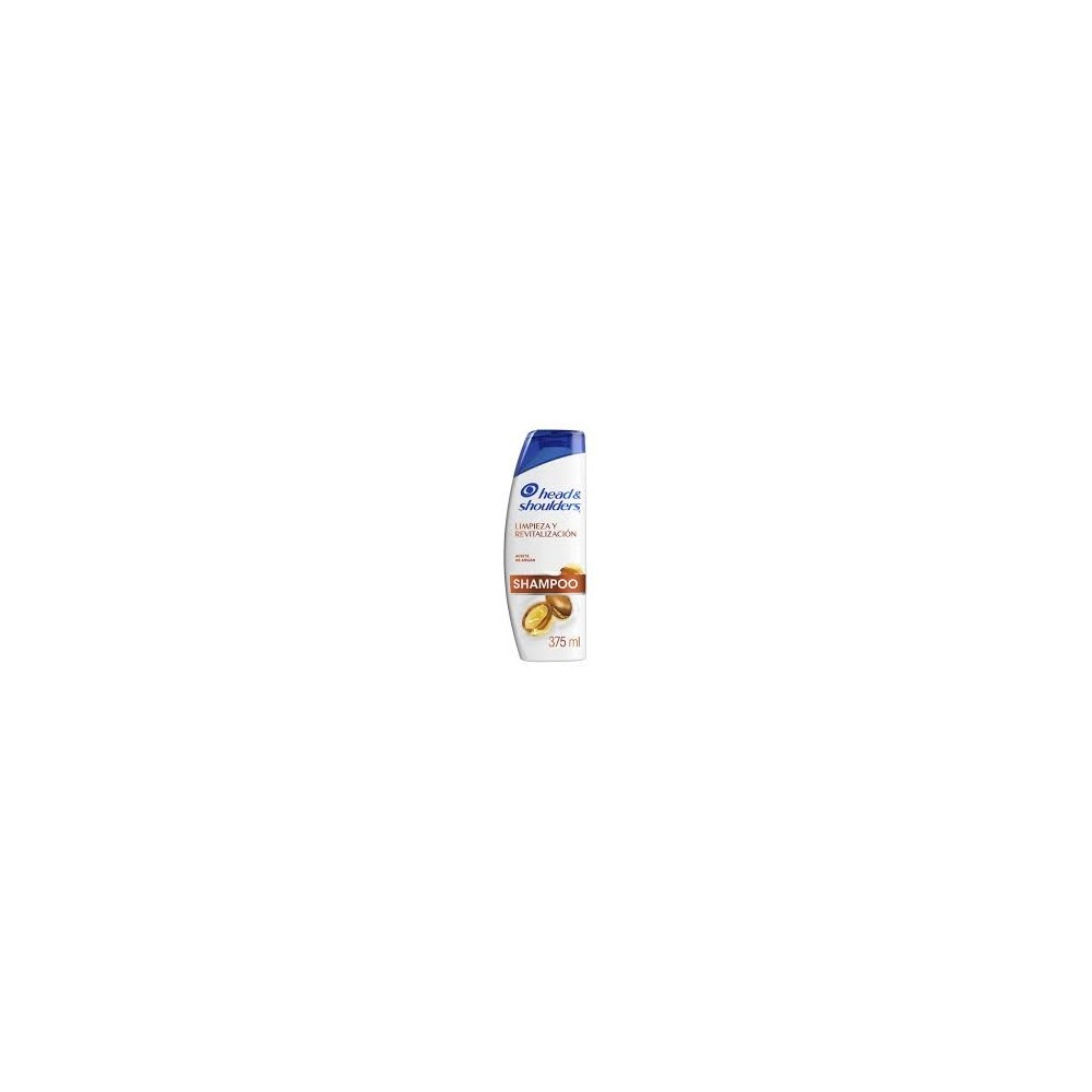 HEAD SHOULDERS SHA LIMPIEZA Y REVITALIZANTE ACEITE ARGAN X 375 ML