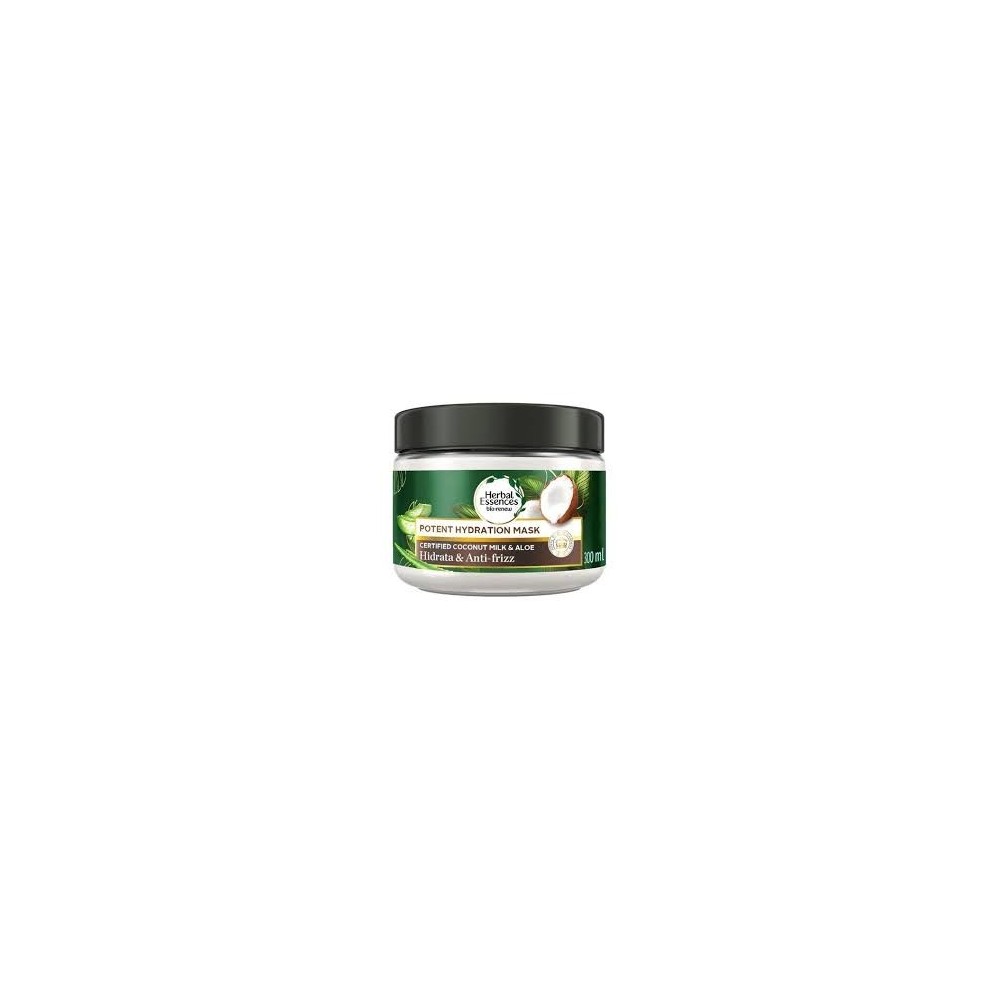 HERBAL ESSENCES MASCARILLA INTENSIVA HIDRATACION COCONUT MILK X 300 ML