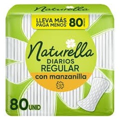 NATURELLA PROTECTOR DIARIO MANZANILLA X 80 UND