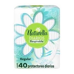NATURELLA PROTECTOR DIARIO REGULAR RESPIRABLE X 40 UND
