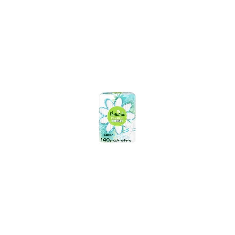 NATURELLA PROTECTOR DIARIO REGULAR RESPIRABLE X 40 UND