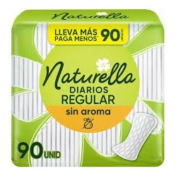 NATURELLA PROTECTOR DIARIO SIN AROMA X 90 UND