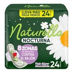 NATURELLA TOA NOCT FLUJO S/ABUNDANTE CON ALAS X 24 UND
