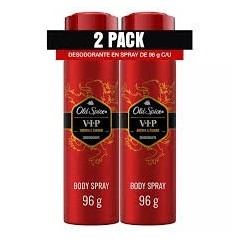 OLD SPICE DEO SPRAY VIP X 150 ML X 2 UND