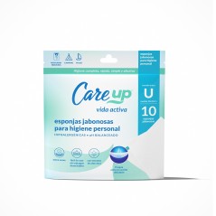 CARE UP ESPONJA JABONOSA X 10 UND