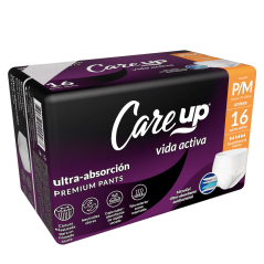 CARE UP PANTS ADULTO G/XG X 16 UND