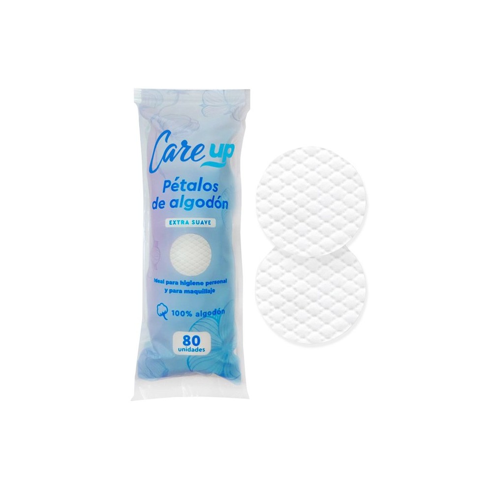 CARE UP PETALOS ALGODON EXTRA SUAVE X 80 UND