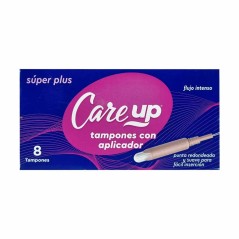 CARE UP TAMPON CON APLICADOR SUPER PLUS X 8 UND