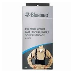 FAJA LAB/LUMBAR NEGRA T/M BLUNDING