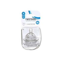 TETINA ANTI COLICO TALLA PLUS 6+M X 2 UN TWISTSHAKE