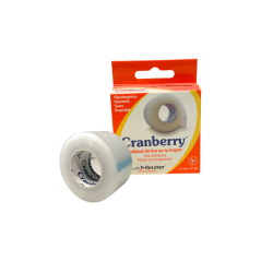 CRANBERRY TELA ADH PLASTICA 2,5CMX9MT X 1 UND (DM)