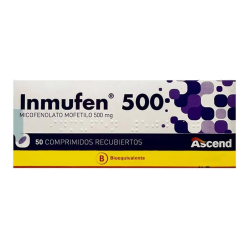 INMUFEN COM 500 MG X 50