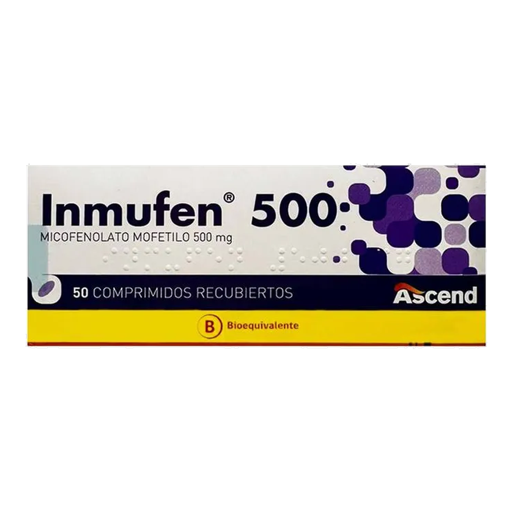 INMUFEN COM 500 MG X 50