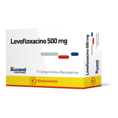 LEVOFLOXACINO COM 500 MG X 7 ASCEND