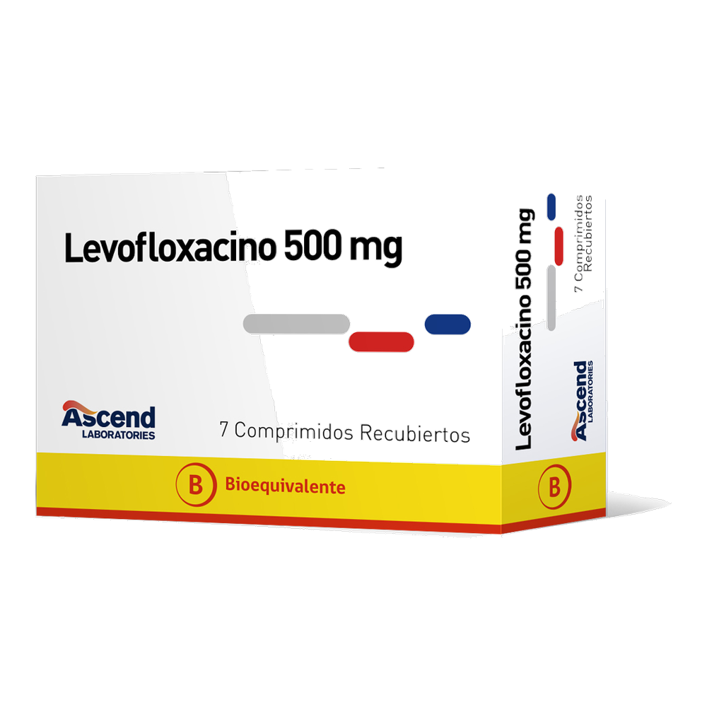 LEVOFLOXACINO COM 500 MG X 7 ASCEND