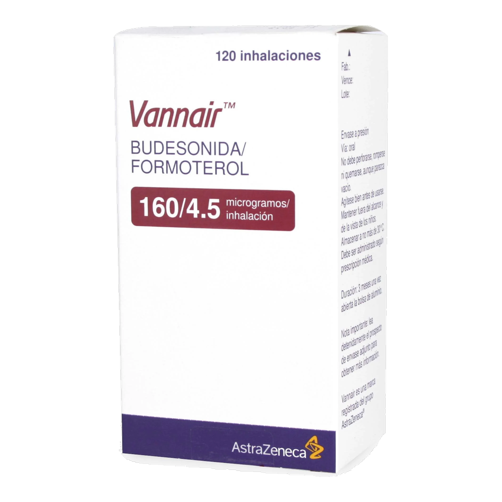 VANNAIR INH 160/4,5 MCG X 120 DSS