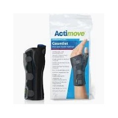 ACTIMOVE ESTABILIZADOR DE MUÑECA Y PULGAR GAUNTLET D/I NEGRO XL X1