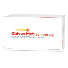GALVUS COM 50 MG X 56