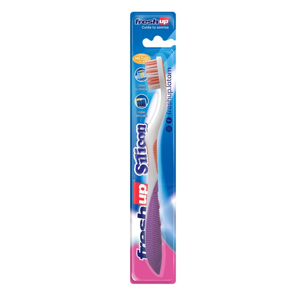 FRESHUP CEPILLO ADULTO MEDIO SILICON 202
