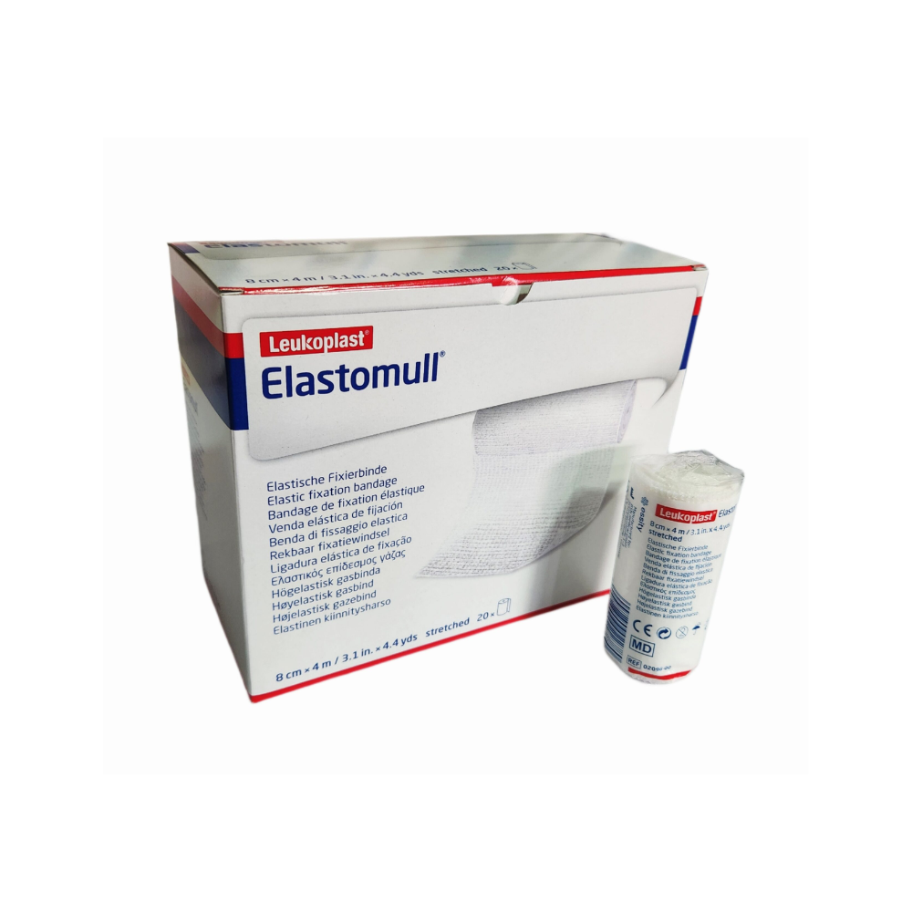 ELASTOMULL VENDA 8 CM X 4 MT X 20 UND (DM)