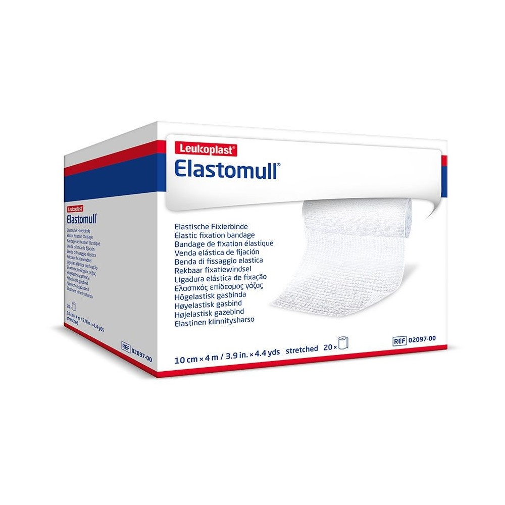 ELASTOMULL VENDA GASA 10 CM X 4 M X 20 (DM)