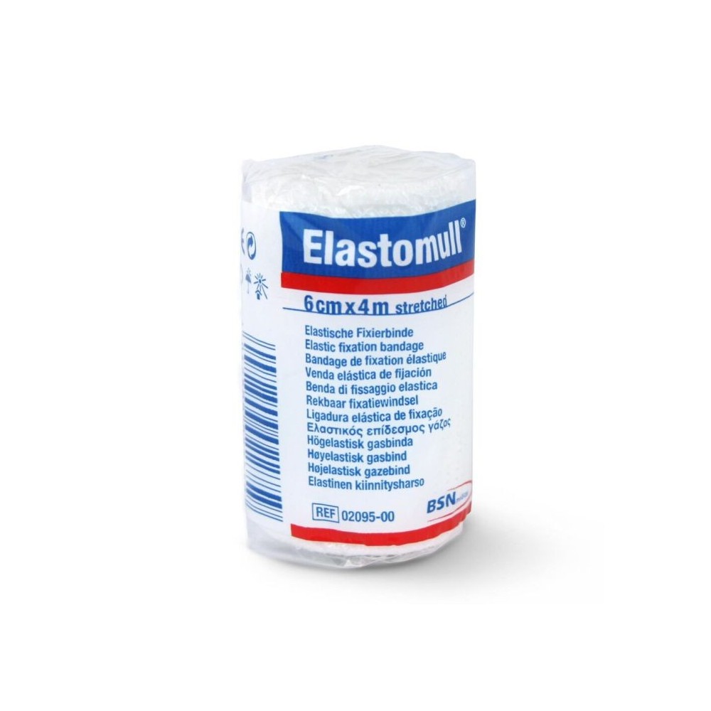 ELASTOMULL VENDA GASA 6 CM X 4 M X 20 UND (DM)