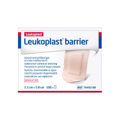 LEUKOPLAST BARRIER 3.8 CM X 3.8 CM X 100 UND (DM)