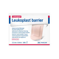 LEUKOPLAST BARRIER 3.8 CM X 3.8 CM X 100 UND (DM)