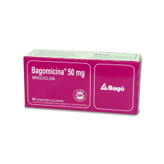 BAGOMICINA COM 50 MG X 60