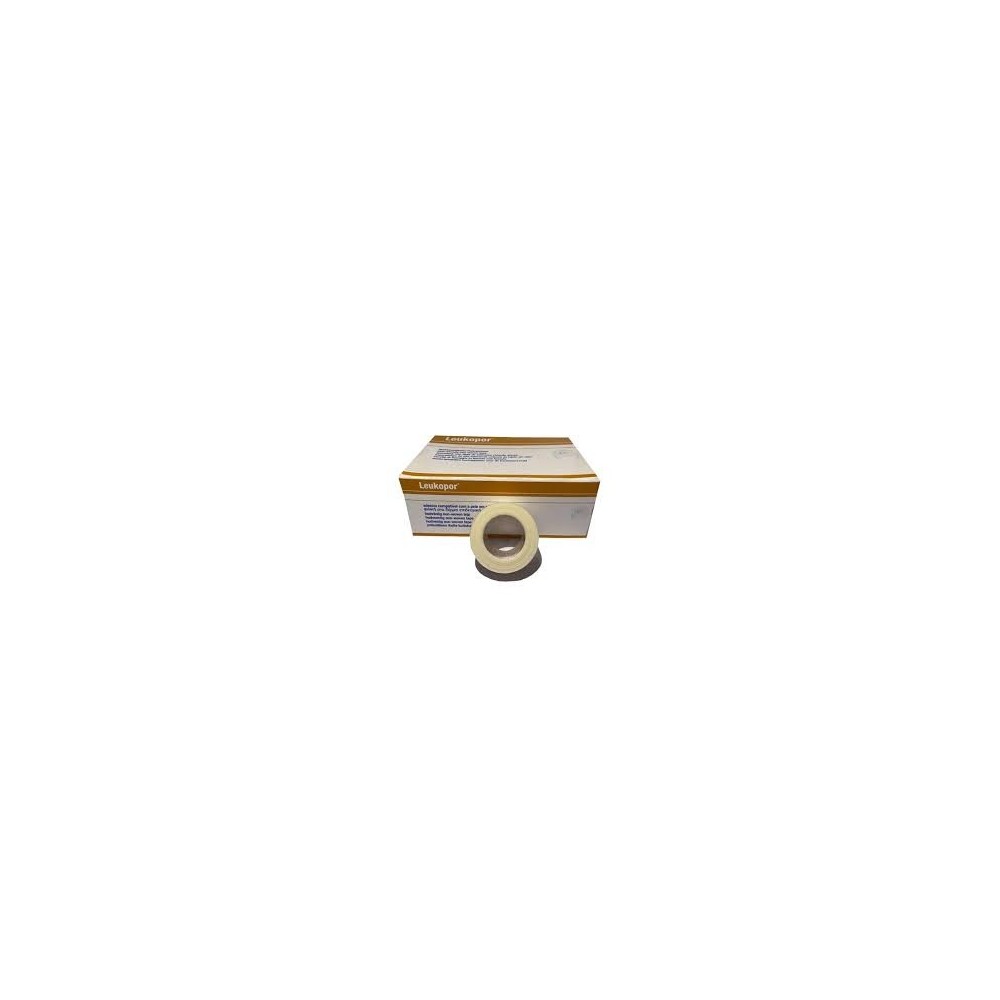 LEUKOPOR CINTA BLANCA 2.5 CM X 9.2 M X 12 UND